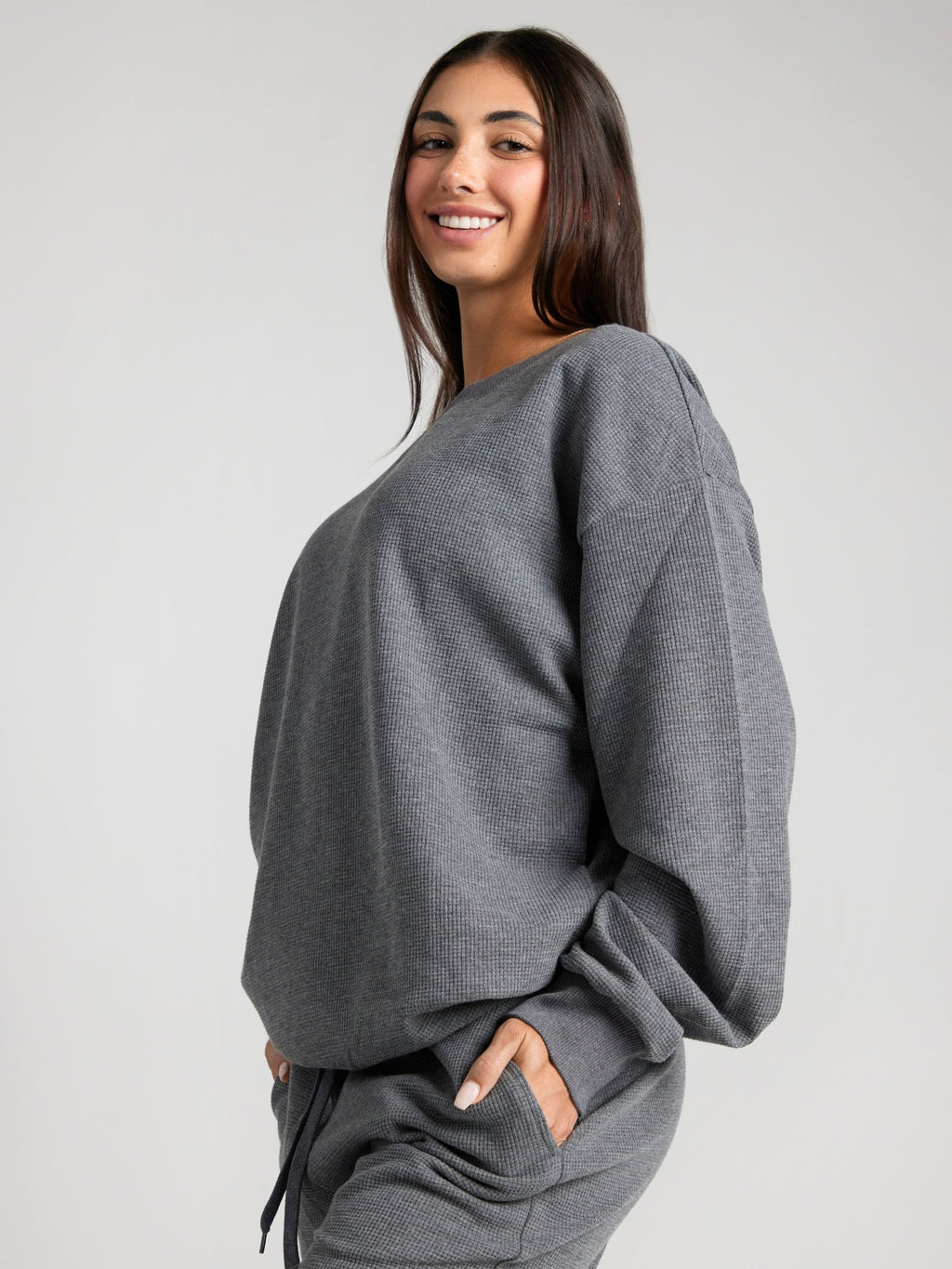 Medium Heather Grey / F